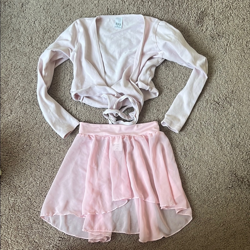 Girls Ballet Cover Up Set